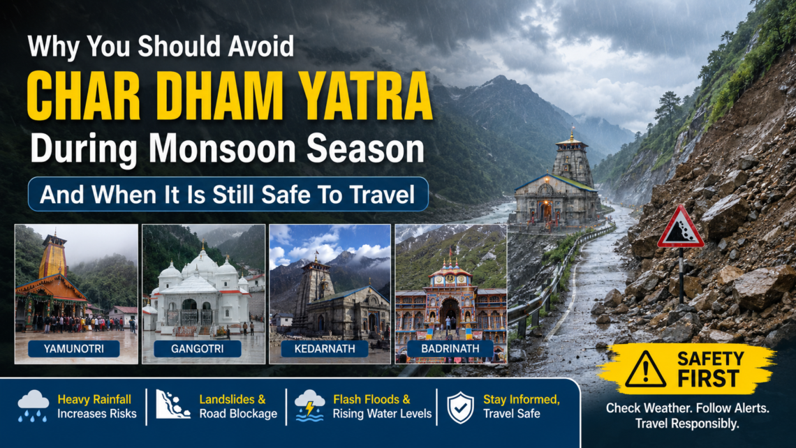 Char Dham Yatra Monsoon Season