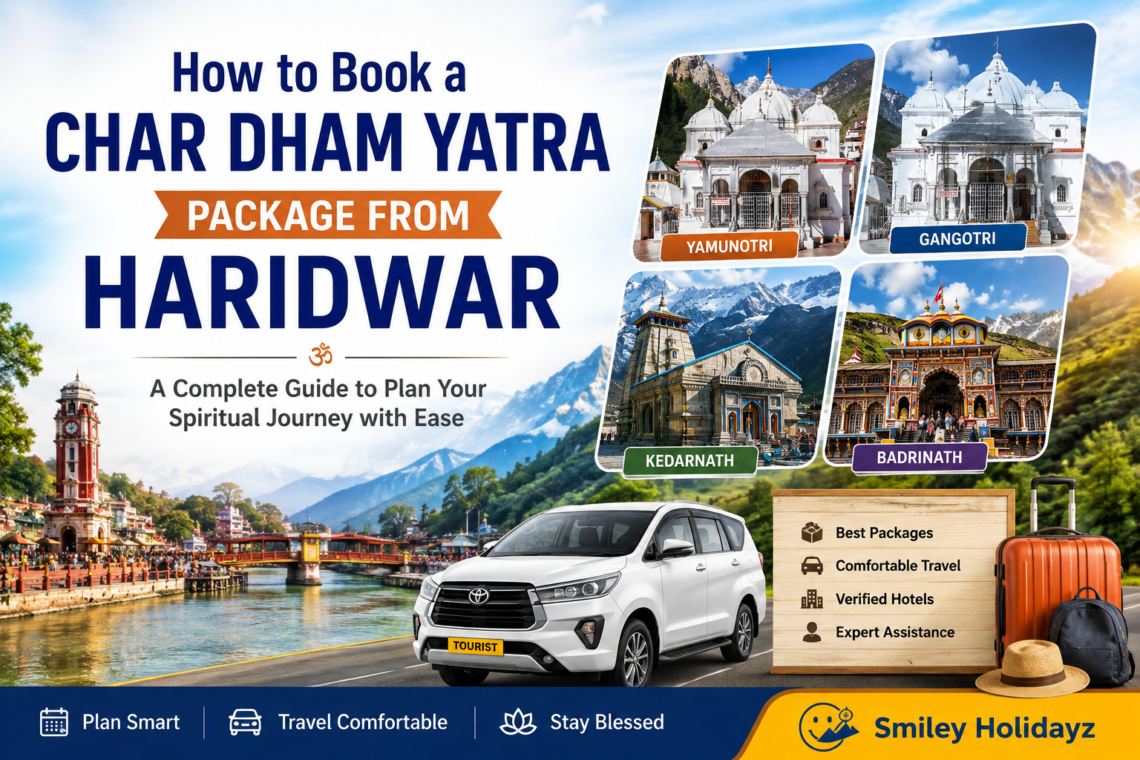How to Book a Char Dham Yatra Package from Haridwar