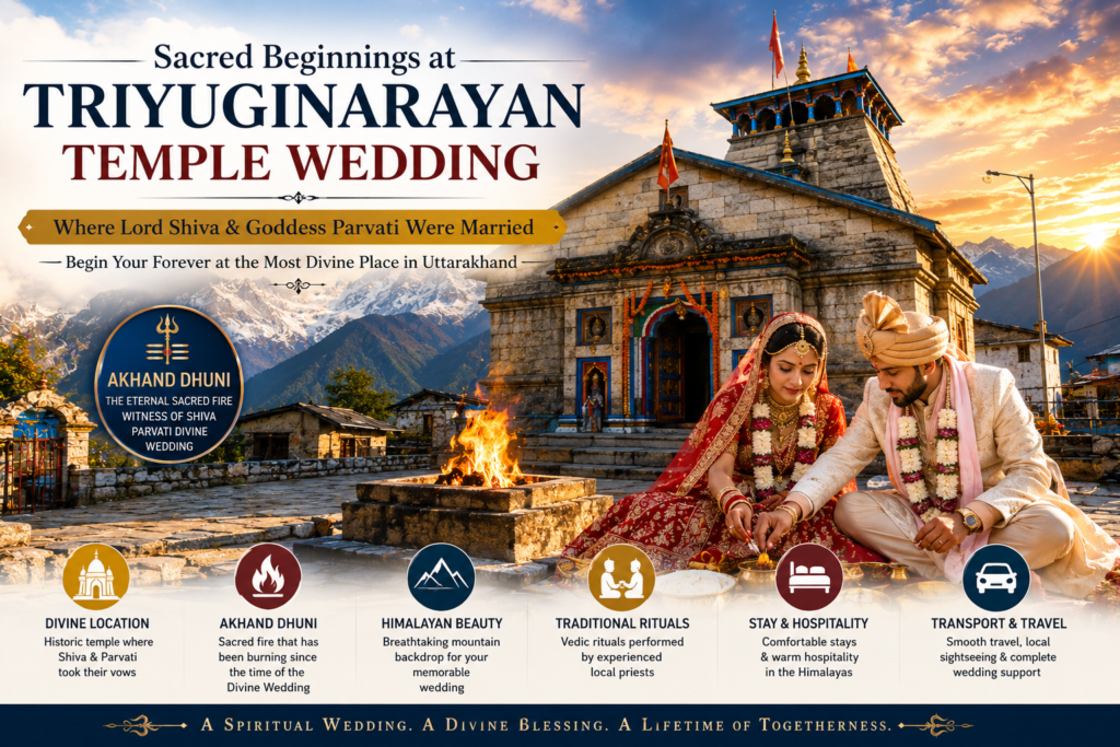 Triyuginarayan Temple Wedding
