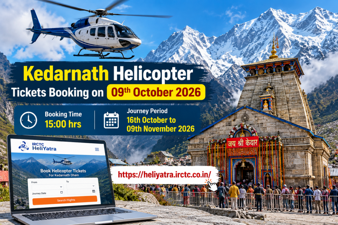 Kedarnath Helicopter Booking